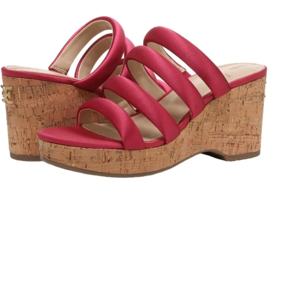 Sam Edelman Yuki Suede Platform Wedge Sandal